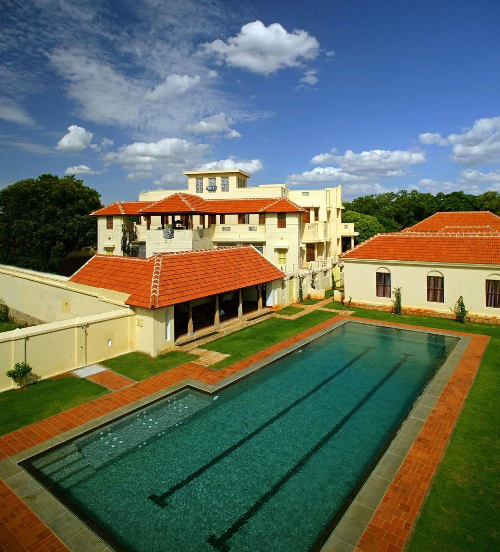 Visalam Chettinad Palace - A Cgh Earth Experience Kānādukāttān Zewnętrze zdjęcie